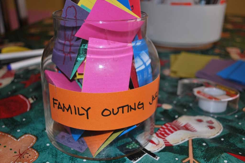Family Outing Jar