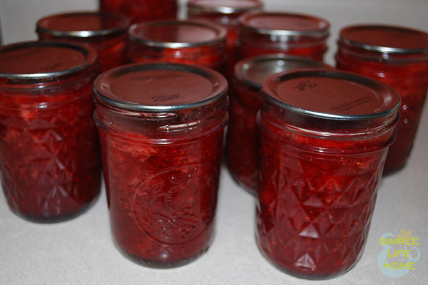 Classic strawberry jam