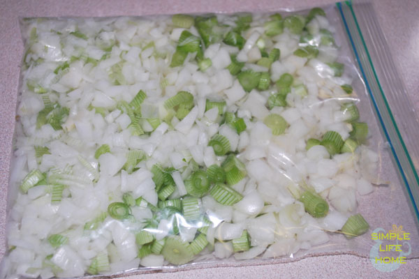 frozen white onions