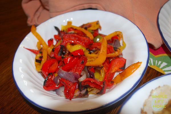 Broiled-peppers