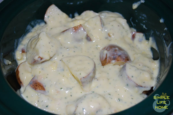 Creamy Pork Chops and Potatoes in the Crock-Pot