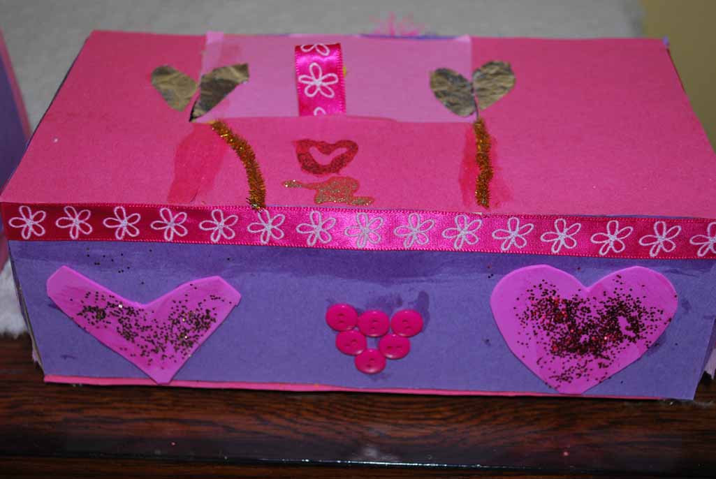 How to Make Homemade Valentine Boxes from Recycled Materials