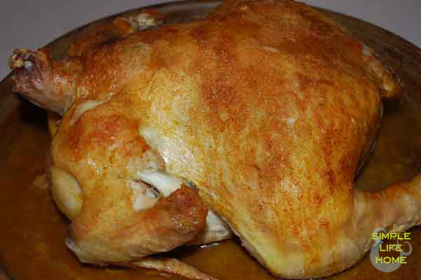 Roasted chicken