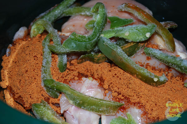 Crock-Pot Chicken Fajitas