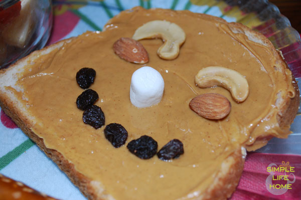 Funny Face Sandwiches