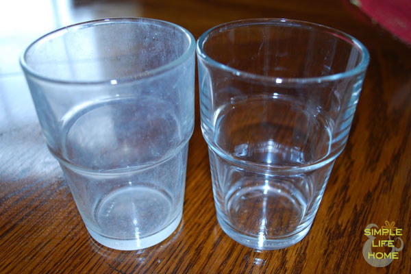 How to Remove Hard Water Stains from Drinking Glasses